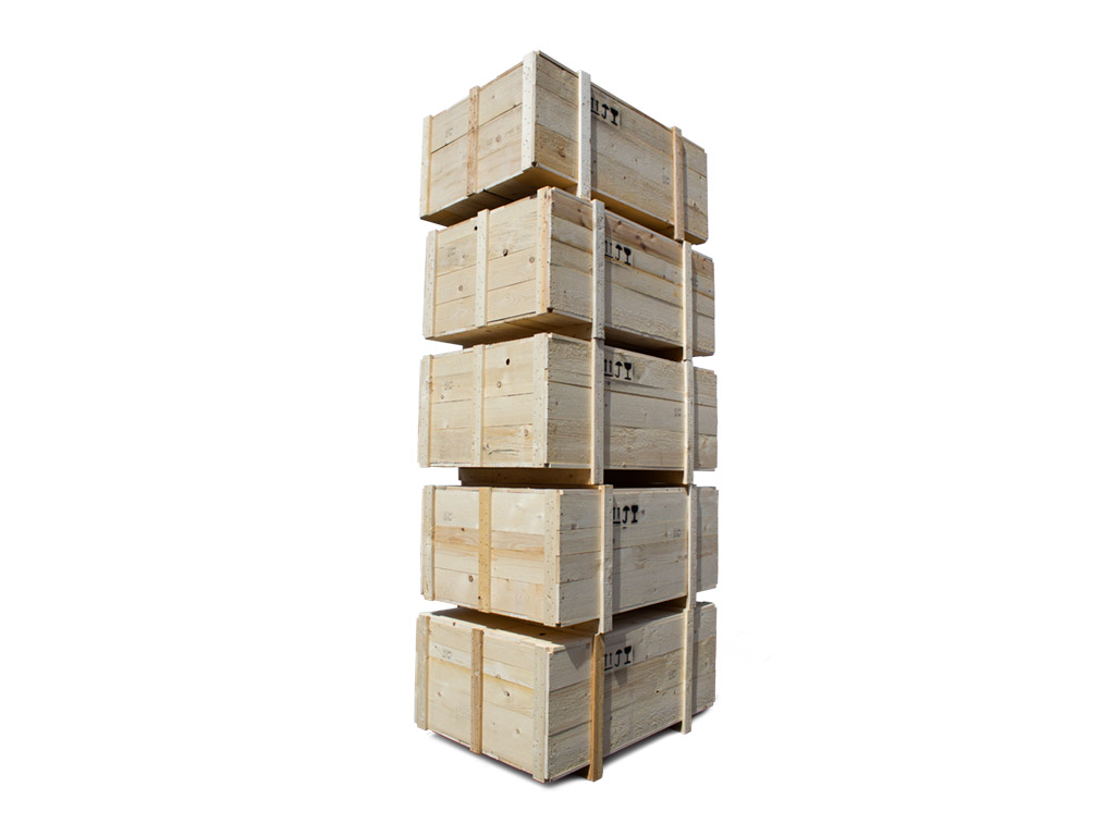 imballaggi in legno certificati ISPM 15 - FitOK